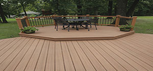 Composite Wood Decking Application