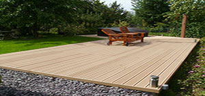 Composite Wood Decking Application