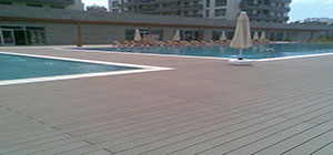 Composite Wood Decking Application